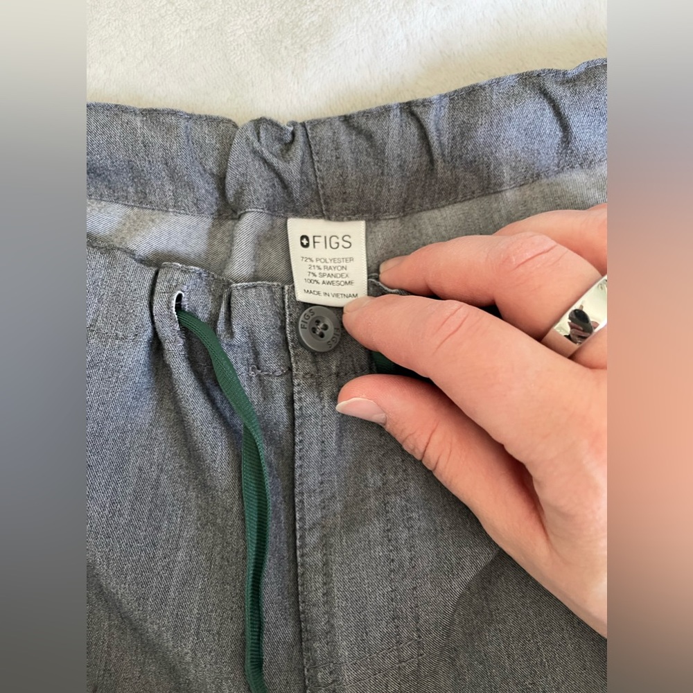 Figs Scrub Pants Size M Graphite - Picture 4 of 8